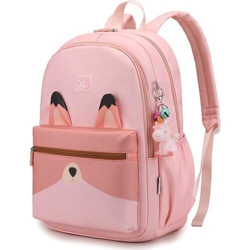 Japanese Cute Childrens School Bag Cartoon Style School Bag For Kids Large Capacity Nylon Waterproof Travel Backpacks Scoolbags
