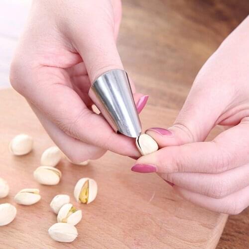 Finger Guard Protect Finger Hand Cut Hand Protector Knife Cut Finger Protection Tool Stainless Steel Kitchen Tools