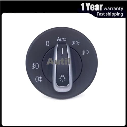 1Z0941431K Car accessories Headlight Fog Lamp Control light Switch For Skoda Octavia 2004 2005 2006 2007 2008 2009 2010-2013