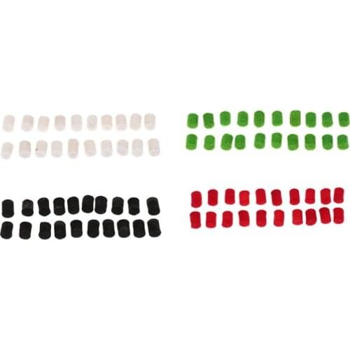 20 pcs Saxophone Bumper Felts Repair Parts Woodwind Instruments for Alto Tenor Soprano Sax Repair Parts Diameter 8mm