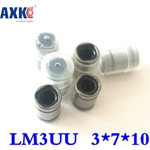 2021 New Arrival Steel All New Lm3uu Lm3 Linear Ball Bearing 3mm Bush For 3d Printer Parts Rod
