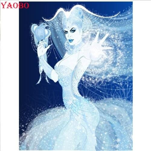 3D puzzle Amazing gift Diamond Embroidery Fairy tale world witch 5d Diy Diamond Painting Full Square Round Drill Handicraft Gift