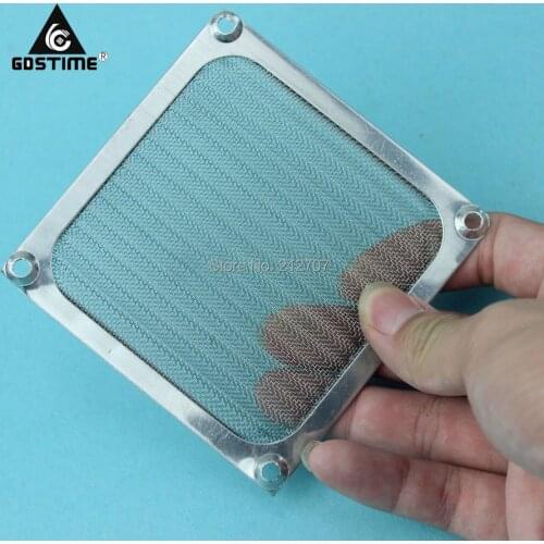 5Pcs Gdstime 80mm 8cm Metal Dustproof Mesh Net Guard For PC Computer Cooling Fan