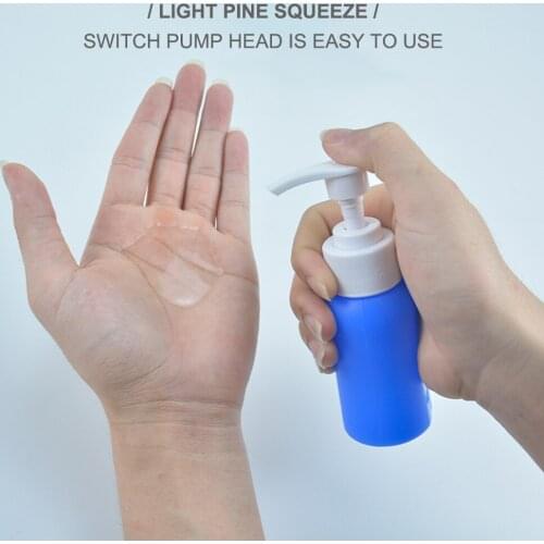 50ml Travel Empty Hand Press Spray Bottle Portable Perfume Refillable Bottles Spray Bottle Pot Cream Box Makeup