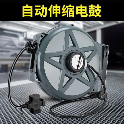 Air Drum Automatic Telescopic Pipe Winder Exhaust Pipe PU Wrapped Tube Anti-card line