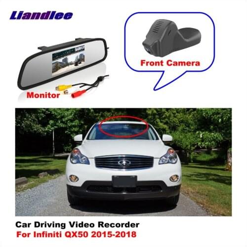Liandlee Car Road Record WiFi DVR Dash Camera Driving Video Recorder For Infiniti QX50 2015-2018