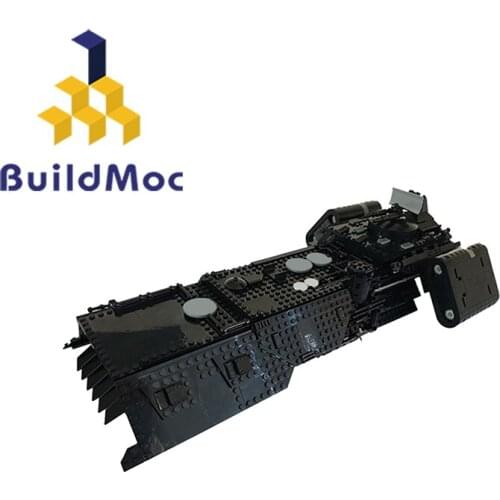 Buildmoc Star Plan Movie Knights of Ren Night Buzzard Spaceship 992PCS MOC Model Building Blocks Toys for Children Toy Kid Gifts