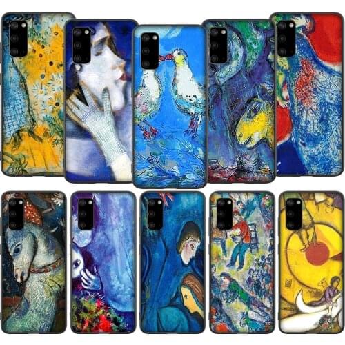 T121 Marc Chagall Case for Samsung A01 A10 A11 A20 A20E A21 A30 A40 A41 A50 A51 A60 A70 A71 A81 A91 M10 M20 M30