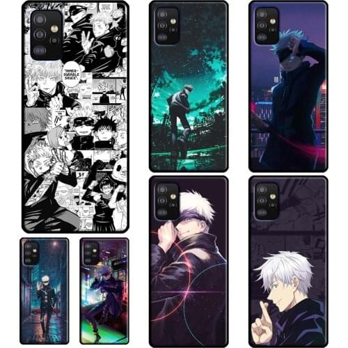 Gojo Satoru Jujutsu Kaisen Case For Samsung A52 A42 A32 A12 A72 A20e A21S A11 A31 A41 A51 A71 A02 A10 S A30 A50 A70