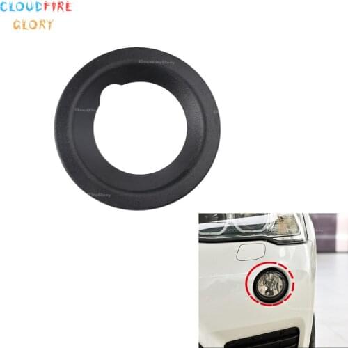 CloudFireGlory 51113400911 51113400912 Left Or Right Front Bumper Fog Light Trim Ring Cover For BMW X3 E83 2004-2006