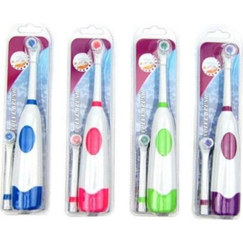 Colorful Electric Toothbrush Adult Timer Brush Rechargeable Tooth Brushes With 1pc Replacement Heads