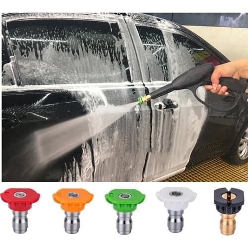 Pressure Multiple Degrees Washer Spray Nozzle Tips 5 Nozzles