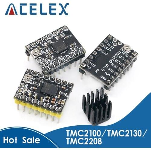 TMC2100/TMC2130/TMC2208/TB67S109) Stepping Motor Driver Replace Driver with CD-20 Ceramic Screwdriver for 3d print Motherboard