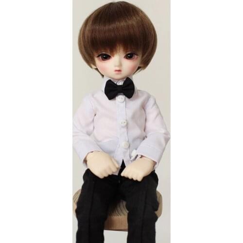 New Arrival 1/3 1/4 1/6 BJD Doll SD Clothes Cute Style Toy Clothes For Girls Boy Birthday Gift (Pants +Shirt +Tie)