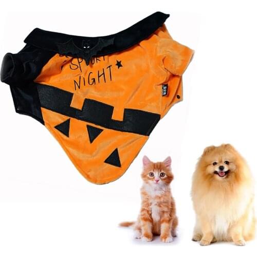 Legendog Pet Dog Clothes Halloween Funny Bat For Small Dogs Cat Costume Warm Dog Coat Spider Jacket Chihuahua Pet Supplies