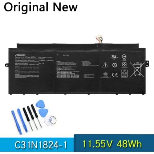 NEW Original C31N1824-1 Laptop Battery For ASUS Chromebook C425TA Chromebook Flip 14 C433TA l 11.55V 48Wh