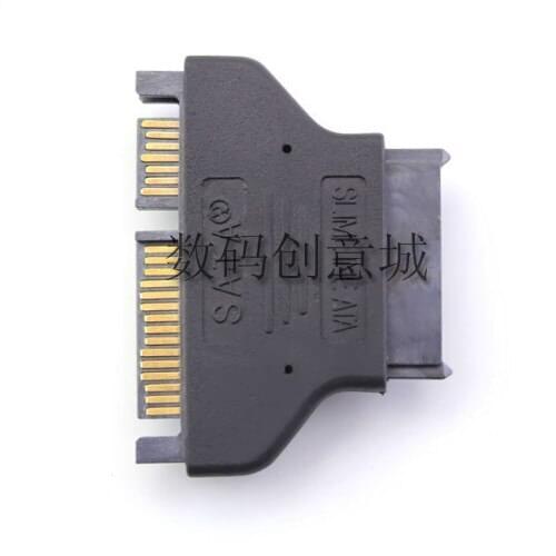 SATA 7+15p Male to SLIMLINE SATA 7+6p Female 2.5-inch notebook hard drive to SATA connector