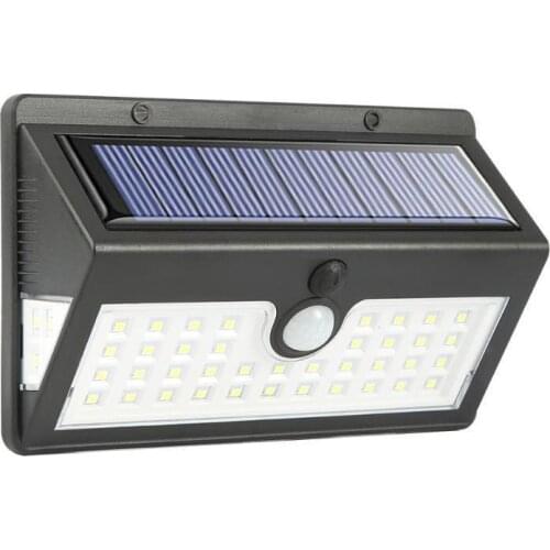 Solar Light Outdoor LED Solar Lamp with Motion Sensor 3 modes Solar LED Light Waterproof Sunlight Powered for Garden Decoration