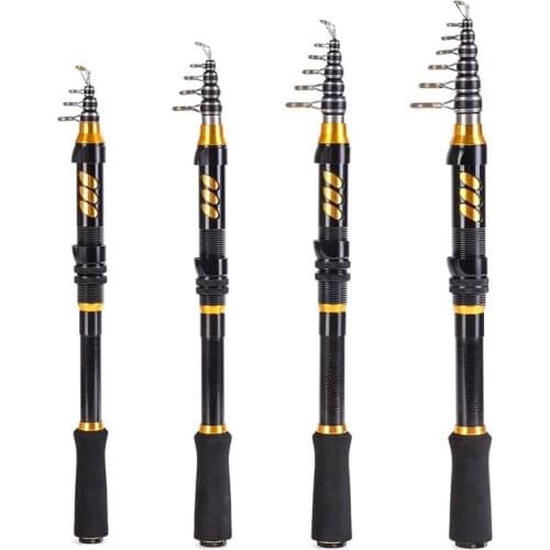 High Quality Carbon Fiber Sea Fishing Rod Telescopic Fishing Rods Casting Spinning Fishing Pole