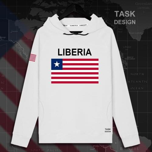 Liberia Liberian LR LBR men hoodie pullovers hoodies men sweatshirt streetwear clothing hip hop tracksuit nation flags Spring 02