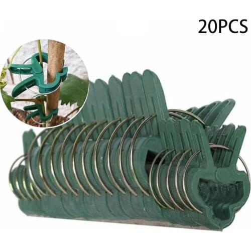 20PCS Plant gardening clip fixing clip reusable plastic products for Garden Vegetables Tomatoes