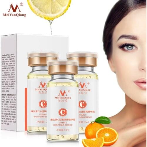 3pcs Anti Wrinkle VC Face Cream to Remove Dark Spots Whitening Scar Acne Blemish Moisturizing Blackhead Removal Skin Care Serum