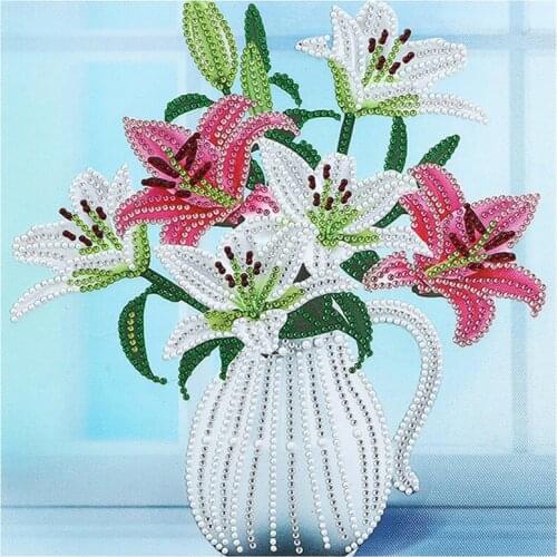 5D DIY Diamond Painting Landscape Flower Full Round Embroidery Mosaic Cross Stitch Paint Home Decor