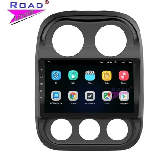 Android 10.0 Octa Core 6G+128G For Jeep Compass 2010-2016 Car Multimedia Player Radio Stereo GPS Unit 10.1 Inch Tape Recorder