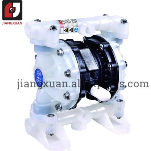 BML-15P 57L/Min1/2" PP Material PTFE Plastic Air operated Pneumatic diaphragm pump Double Way Liquid BML-15 Diaphragm Pump