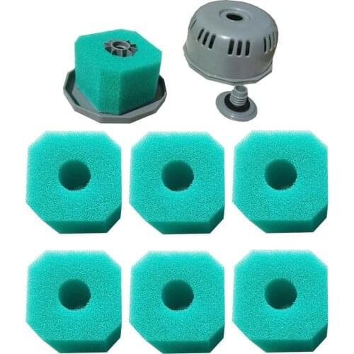 Household Reusable Washable Soft Sponge Foam Hot Tub Spa Pool Filter for V1 S1 Device Bathroom Sink & Bathtub Accessories