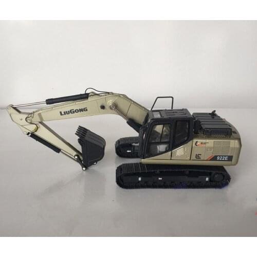1/35 Scale LIUGONG CLG922E Excavator 60th Anniversary Edition Diecast Model Toy
