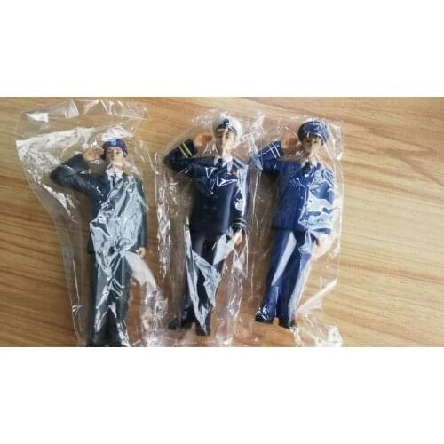 Pvc figure U-Sarmy air force navy Christmas Eve soldier ornaments doll model decoration Toys figures 3pcs/set