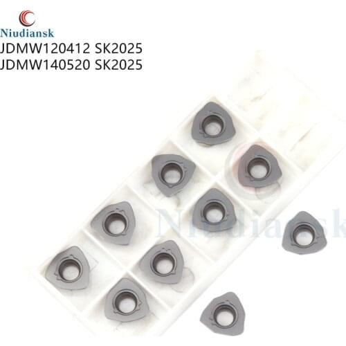 JDMW120412 SK2025 JDMW140520 SK2025 Milling Cutter Carbide Inserts Fast Feed End Mill Plate Milling Turning Tool CNC Lathe Tools