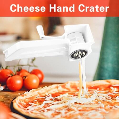 Multi-function Planer Hand-Cranked Rotary Cheese Grater Chocolates Shredder Stainless Steel Cutter Grinder Home Kitchen Accessor