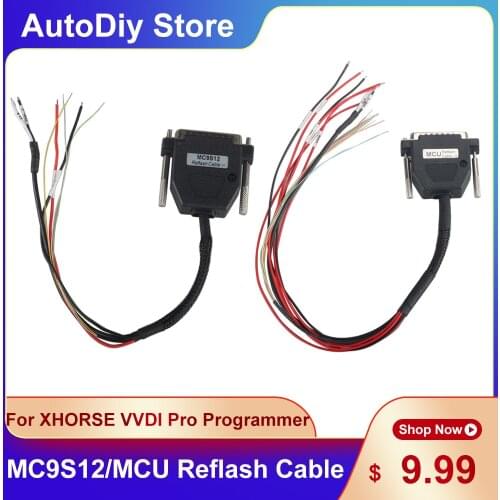 Original Reflash Cable For Xhorse VVDI PROG Programmer Diagnostic Cables Connector MCU/MC9S12 Read & Write MCU Chips