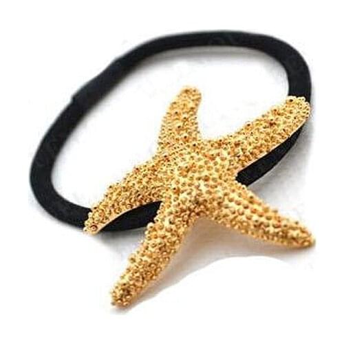 Women Hair Accessories Rhinestone star Ponytail Holder Girls Scrunchies Elastic Band Crystal Hair Rope Headdress