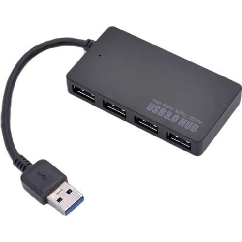 4-port USB3.0 HUB High Speed USB Hub for Multi-device Computer Splitter Hub 5Gbps for PC 4 Ports USB 3.0 HUB