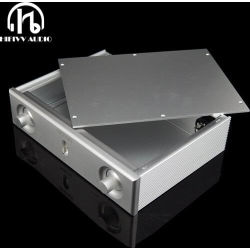 Aluminum Chassis power Amplifier Chassis Aluminum pre-amplifier case 2606A W261mm H62mm D190mm