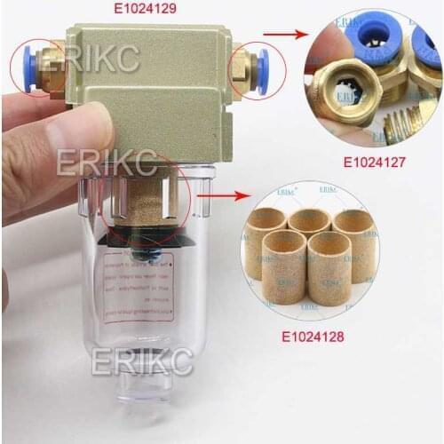 ERIKC Auto Parts Spare Parts Common Rail Injection Tester E1024127 Special Filter Cup-Connector For Test Bench