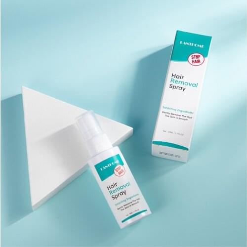 Hair Removal Inhibitor Spray Stop Hair Growth Beard Bikini Intimate Inhibitor Hair Painless Hair Remover Spray Dropshipping