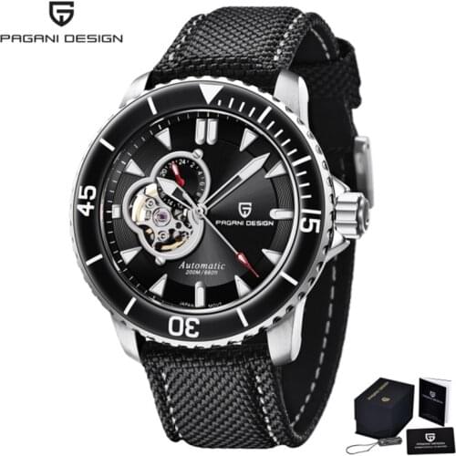 Pagani Design 2021 New Mens Mechanical Watch Japan NH39 Design Sapphire Glass Waterproof Men Watch Mens Business Clock