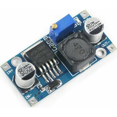 5PCS LM2596 DC DC Step Down Converter Module DC-DC Step Down 4.0~40 to 1.3-37V Adjustable Voltage Regulator Constant Current
