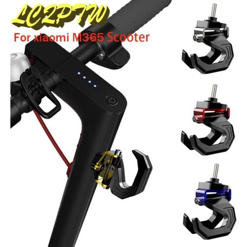 Portable Hanger Hook Accessorie Front Hook For Xiaomi M365 Eleectric Scooter Skateboard Storage Tools Double Eagle Claw Hook