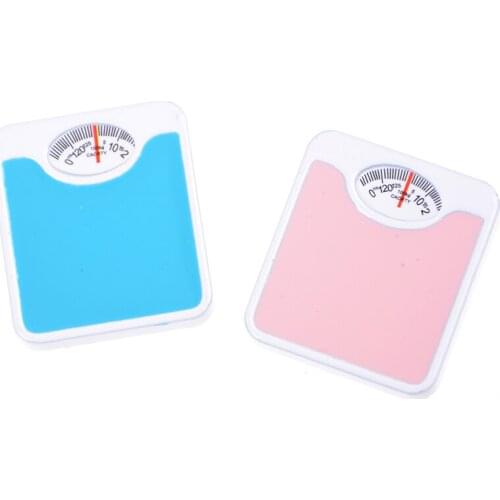 Portable Dolls House Miniature Weigh Scale Gift Unisex 1:12 Scale Dolls House Accessories Dollhouse Decoration 2 Colors