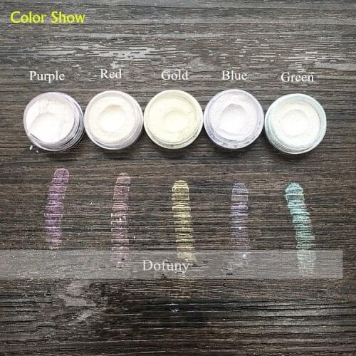 20g Mica Powder Nail glitter Pearlescent Pigment White Symphony Mermaid Powder Eye shadow Soap Dye Soap Paint Pigment