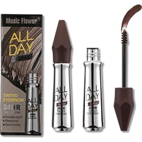 Tattoo Waterproof Liquid Eyebrow Pencil Long Lasting Fork Tip Tattoo Tint Pen Eyebrow Dye Eyebrows Marker