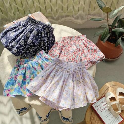 Hem of the small skirt pants big girls bell bottoms kids clothes kid clothes mori girl pants