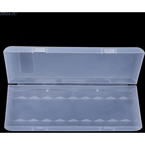 1Pc 10X18650 Battery Holder Case Organizer Container 18650 Storage Box Holder Hard Case Cover Battery Holder