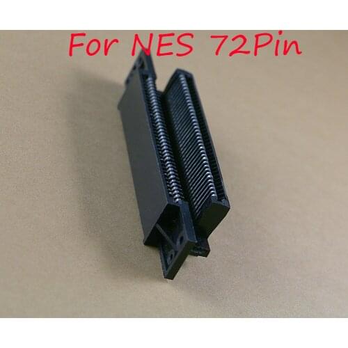 10PCS High quality Replacement 72 Pin Game Cartridge Slot Connector 72pin connector For Nintendo NES 8 BIT Console