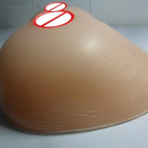 1400g/pair 100% Madicine Silicone Breast Forms and Breast Form Falsie Boobs Tit Lifelike Mastectomy Drag Queen Bra